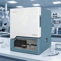 Horno de Mufla Eléctrico Vertical Pequeño de Laboratorio con Cámara SIC, 1400°C, para Recocido, en Oferta