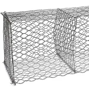 Hot Dipped Galvanized 2x1x1/3x1x1 Gabion Box For Protection