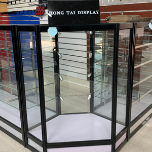 <span class=keywords><strong>Comptoir</strong></span> de <span class=keywords><strong>magasin</strong></span> de <span class=keywords><strong>d</strong></span>étail entièrement assemblé en verre trempé et cadre en aluminium, <span class=keywords><strong>comptoir</strong></span> <span class=keywords><strong>d</strong></span>'<span class=keywords><strong>angle</strong></span> pour usage en <span class=keywords><strong>magasin</strong></span> - Product Image 3