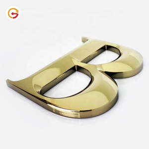 Cliente Preferito di Rivestimento di <span class=keywords><strong>Metallo</strong></span> Alfabeto 3D Acrilico Segno Lettere - Product Image 2