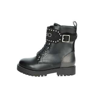Bottines pour filles Liu-Jo noires 4F4321 EX123 avec boucle cloutée - Product Image 1
