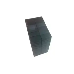 Magneti quadrati a magnete permanente n60 in neodimio con blocco cubo impermeabile colorato su misura con rivestimento in plastica/gomma