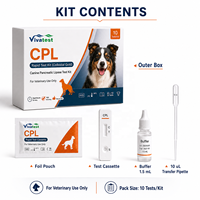 Kit de test rapide de la lipase pancréatique canine CPL pour le dépistage de la pancréatite chez le chien (sérum/plasma)