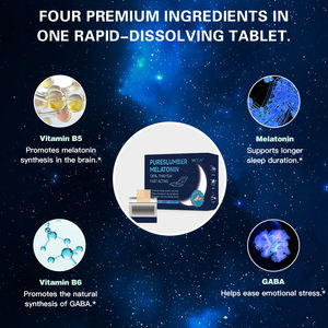 Película Oral para Dormir de Disolución Rápida, Suplemento en Película Oral, Calma la Mente, Viajes de Sueño, Precio de Fábrica al por Mayor - Product Image 2