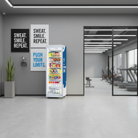 Máquina Expendedora Inteligente GS Vending con Pago con Tarjeta, Combinación de Snacks y Bebidas, SDK, WiFi, Monitorización Remota, EE. UU.