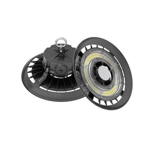 LEDEAST HB23-A100W Projecteur LED professionnel UFO 100W 150W 200W 150LM/W pour l'éclairage des entrepôts, usines et ateliers - Product Image 1