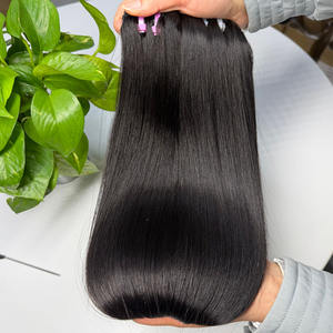 เวียดนาม โฮเนสท์ แฮร์ เกรด 12A 15A ผมตรงแบบ Bone Straight ของแท้จากกัมพูชา  จัดเรียงเกล็ดผม  แบบเวอร์จิ้น  100 กรัม/แพ็ค  แบบ Double Drawn - Product Image 1