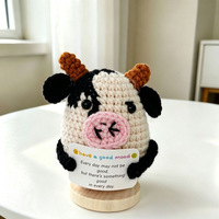 Petites poupées créatives au crochet faites à la main, inspirantes, décorations de bureau et de voiture tissées à la main pour la Journée des enseignants