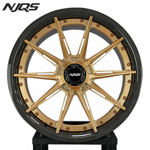 Jantes forgées NJQS personnalisées en alliage de fibre de carbone chromées à déport profond pour <span class=keywords><strong>Urus</strong></span> 17 19 28 20 22 24 26 5x114.3 5x120 40mm 25mm 30mm - Product Image 1