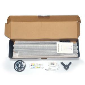 Drop <span class=keywords><strong>Shipping</strong></span> Modern dimmerabile Home RGB telecomando LED lampada da terra lampada ad angolo - Product Image 5