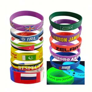 Braccialetti in silicone personalizzati da 12 mm con stampa e <span class=keywords><strong>logo</strong></span> personalizzato per eventi promozionali, realizzati in metallo - Product Image 2