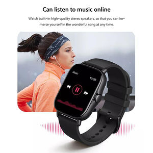 Montre connectée pour homme, écran tactile, moniteur de pression artérielle, compatibilité Android, montre pour homme, une seule pièce, étanche - Product Image 4