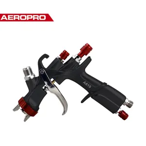 AEROPRO A610 1,3/1,7/2,0 мм Насадка 600cc Аэрограф LVLP пистолет Профессиональный распылитель