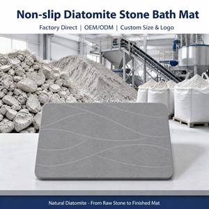 <span class=keywords><strong>Tapis</strong></span> de <span class=keywords><strong>bain</strong></span> en pierre de diatomite pliable <span class=keywords><strong>antidérapant</strong></span> à séchage rapide, vente en gros OEM ODM, <span class=keywords><strong>tapis</strong></span> de salle de <span class=keywords><strong>bain</strong></span> en diatomite personnalisé, directement de l'usine - Product Image 3