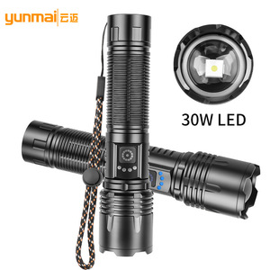 5440 ไฟฉาย LED แบบชาร์จไฟได้อลูมิเนียมอัลลอยด์ซูมกลางแจ้งไฟฉายระยะไกลเดินป่าตั้งแคมป์ตกปลากลางคืน - Product Image 3