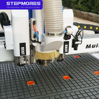 Machine de découpe CNC pour bois 1325 avec caméra CCD, couteau oscillant et couteau en V, table à vide 1300x2500mm (4x8FT)