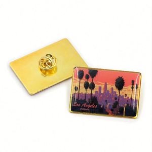 Insignias de Metal Personalizadas de Fábrica, Broches de Moda con Logotipo, Pins de Solapa de Esmalte Duro y Suave para Días Importantes - Product Image 1