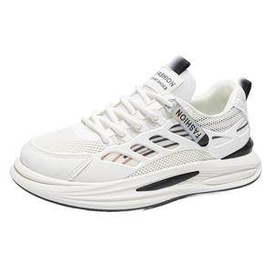 Zapatos de malla transpirables de verano para hombre, zapatillas de suela gruesa a la moda que combinan con todo, zapatos casuales de estilo urbano, zapatos de tendencia. - Product Image 5