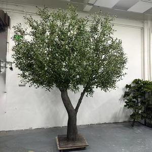 Bgh Màu Xanh Lá Cây Ngoài Trời Lớn Giả Talltree Nhân Tạo Giả Cây Ô Liu Nhân Tạo Cho Nhà Hàng Sân Vườn Trang Trí - Product Image 6