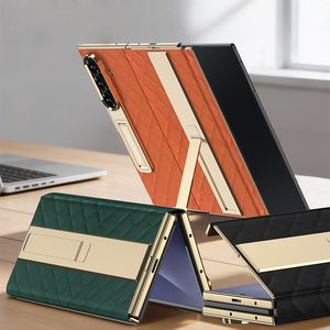 <span class=keywords><strong>เคส</strong></span>หนังแบบพลิกใหม่พร้อมฟิล์มกันรอยในตัวและขาตั้งแบบตั้งโต๊ะ <span class=keywords><strong>3</strong></span> มิติ สำหรับ <span class=keywords><strong>Samsung</strong></span> Galaxy <span class=keywords><strong>Z</strong></span> TriFold <span class=keywords><strong>3</strong></span>-Fold - Product Image 2
