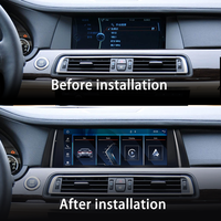 Lecteur DVD de voiture Linux pour BMW Série 7 F01 F02 F03 F04 730 740 2009-2015, CarPlay sans fil, Android Auto, navigation GPS, écran