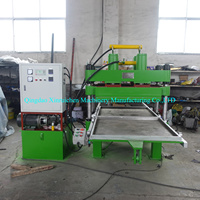 Presse de moulage magnétique, pour plaques de pavage en caoutchouc, carreaux d'extérieur, machine