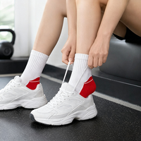 Chaussettes de sport respirantes, douces, confortables et saines en coton personnalisées