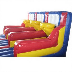 Arena Deportiva Inflable de PVC con Canasta de Baloncesto, Capacidad para 1000 kg, para 10 Pasajeros, Eventos al Aire Libre - Product Image 3