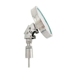 Промышленные биметаллические термометры WSS с циферблатом и зондом из нержавеющей стали для измерения температуры жидкостей, пара и газов - Product Image 3