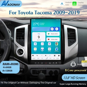 13.8 Inch Car Radio for Toyota Tacoma 2009-2019 Android Touch Stereo Screen GPS Navigation Multimedia Video Player Qualcomm 128G - Product Image 2