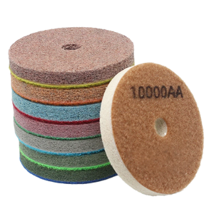 Discos de Pulido y Desbaste de Espuma de Diamante KHC de 3/4 Pulgadas, Grano 1000, para Granito, Piedra Artificial y Pisos de Concreto - ODM 0.5 - Product Image 1