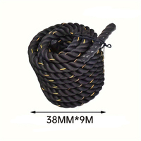 Gym Commercial Durable Workout Fitness Gym Corde à sauter lourde Corde à sauter Cordes d'entraînement de combat