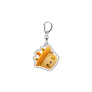 Spot Custom Factory Wholesale UV Printed Fashionable Cartoon Cute Acrylic Student Schoolbag Pen Bag Pendant <b>Key</b> <b>Chain</b> - Product Image 4