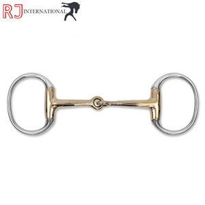 Mors Eggbutt en acier inoxydable avec joint en cuivre durable, logo personnalisé, équipement d'équitation - Product Image 5