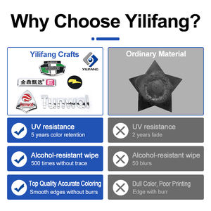 Logotipo grabado personalizado de la marca de su empresa, placa de identificación de esmalte metálico, diseño de etiqueta privada, Impresión de insignias ABS 3D - Product Image 5