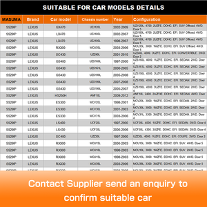 Bougie d'allumage de voiture MASUMA S529IP Sk20r11 IFR6A11 Iridium et pièces de moteur en platine 90919-01211 pour CHEVROLET <span class=keywords><strong>EPICA</strong></span> & CHERY TIGGO 4 - Product Image 4
