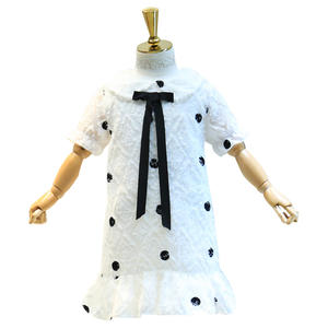 Nouveaux produits : Robes coréennes à pois pour enfants, robes pour filles, modèle Espagne, achat direct Chine - Product Image 1