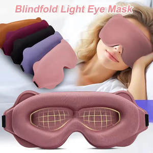 Antifaz 3D para Dormir, Bloquea la Luz, Antifaz Suave para los Ojos, Ayuda para Dormir, Antifaz para Viajar, Antifaz Nocturno Transpirable - Product Image 6