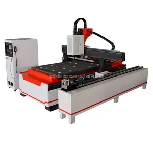 GoodCut 1325 atc router cnc machine automatic tool changer with Taiwan syntec controller