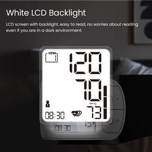 Elektrisches Bluetooth Smart Handgelenk-Blutdruckmessgerät Automatischer Digitaler Blutdruckmesser Ultra-Slim Präziser Herzfrequenz-Tracker - Product Image 4