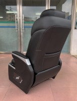 Siège de voiture personnalisé style aviation pour Van, VR, SUV – Fauteuil capitaine en cuir à dossier haut réglable