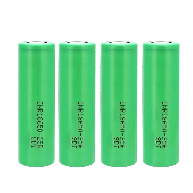 High Quality Lithium Battery cell 25R 3.7V 2500mAh Rechargeable Battery High Discharge 25A for Sam sung