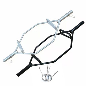 Barra Hexagonal de Acero para Levantamiento de Pesas, Entrenamiento de Sentadillas, Uso Comercial, Ecológica, Duradera, Colores Personalizables, Logotipo Gratuito, Pesas Libres - Product Image 1