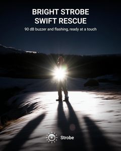 New đôi ARC tự vệ đèn pin trắng Laser độ sáng cao đa Chế độ USB C sạc nhẹ hơn - Product Image 5