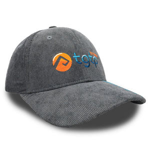 Gorra de Béisbol de Pana de Alta Calidad, Gorras de Béisbol de Pana a la Moda, Gorra Deportiva con Logotipo Personalizado - Product Image 1