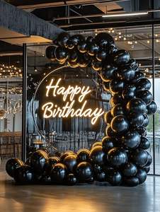 Ballon rond standard <span class=keywords><strong>de</strong></span> 5 pouces 9 pouces 12 pouces <span class=keywords><strong>de</strong></span> taille unique assorti coloré pour la fête <span class=keywords><strong>naissance</strong></span> mariage sexe révéler Ballons/ballons - Product Image 5