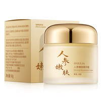 Crème Visage Hydratante et Raffermissante au Ginseng – Réduit les Ridules, Nourrit et Illumine le Teint pour Femmes – Logo Personnalisé – Tous Types de Peau – Jour
