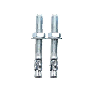 M6 <b>Galvanized</b> Expansion Bolts For Elevator Repair Grade A Q235 Steel Zinc Plated <b>Screws</b> - Product Image 1