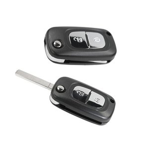 Chiave remota a 2 pulsanti con lama VA2, batteria su circuito stampato, senza Transponder per Renault Clio, Twingo, Megane- - Product Image 1