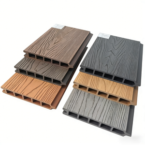 Plancher composite de haute qualité prêt à être expédié, revêtement de sol extérieur, terrasse extérieure en WPC, installation facile - Product Image 1